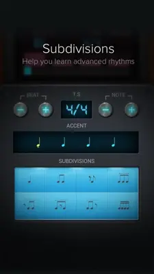 Pro Metronome android App screenshot 3